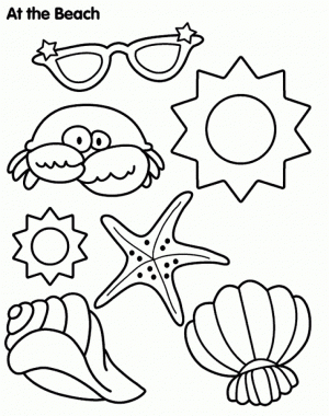 Summer Coloring Pages for First Grade   8291