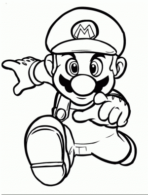 Super Mario coloring pages free printable   bct3n