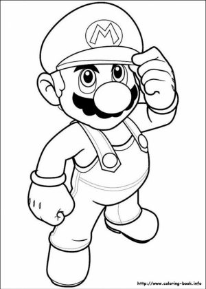 Super Mario Coloring Pages Printable   bcf21