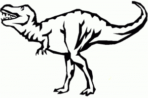 T Rex Coloring Pages Free Printable   66396
