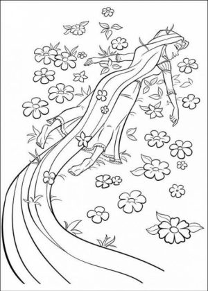 Tangled Coloring Book Pages   7vbt2