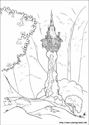 Tangled Coloring Book Pages   tdf21