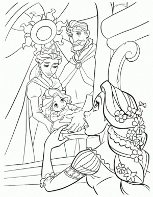 Tangled Coloring Pages Disney   7cvf4