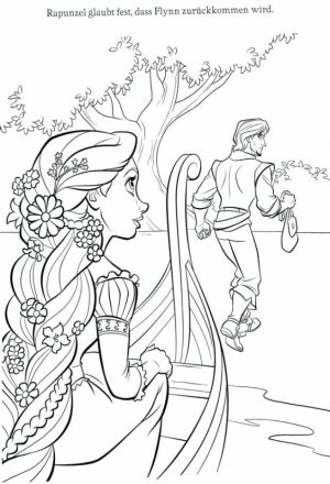 Tangled Coloring Pages Disney   tcl31