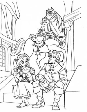 Tangled Coloring Pages Disney   tse59