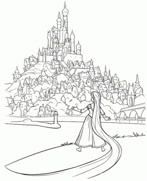 Tangled Coloring Pages Online   6fnt2
