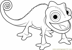 Tangled Coloring Pages Pascal   8vb4x