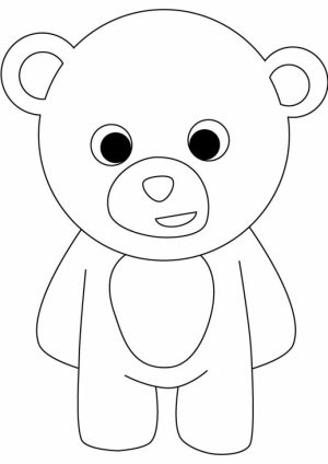 Teddy Bear Coloring Pages to Print   bfgz4