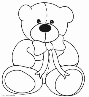 Teddy Bear Coloring Pages to Print   ta63m
