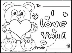 teddy bear with heart coloring pages   7ah31