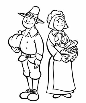 Thanksgiving Coloring Book Pages for Kids   4nvu7