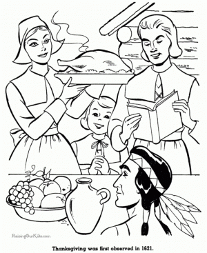 Thanksgiving Coloring Pages for Preschoolers   07ta2