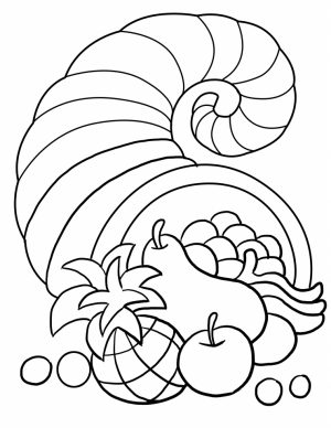 Thanksgiving Coloring Pages for Toddlers   73231
