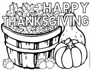 Thanksgiving Coloring Pages Printable   21539