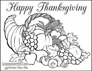 Thanksgiving Coloring Pages to Print   77401