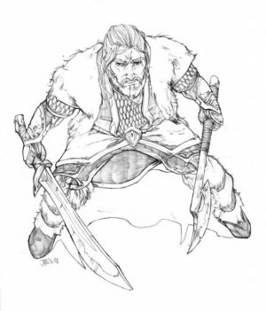 The Hobbit Coloring Pages Free to Print   1264