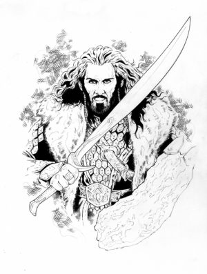 The Hobbit Coloring Pages Free to Print   2536