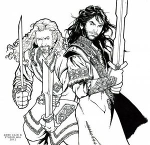 The Hobbit Coloring Pages Free to Print   6739