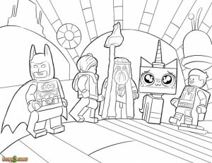 The Lego Movie Coloring Pages Free Printable   107437