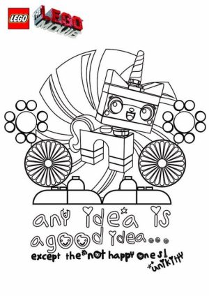 The Lego Movie Coloring Pages Free Printable   606706