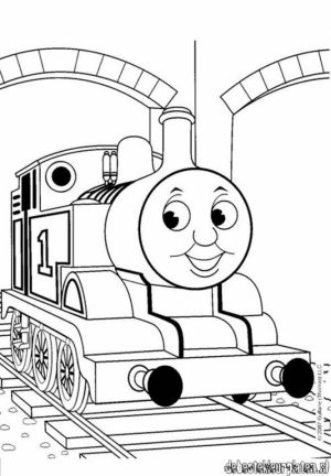 Thomas And Friends Coloring Pages to Print Online   K0X5s