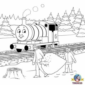 Thomas the Tank Engine Coloring Pages Free   700417