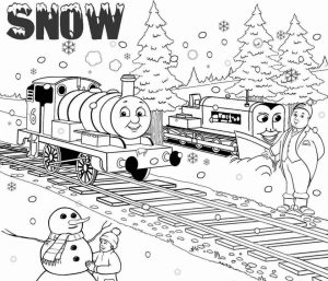 Thomas the Tank Engine Coloring Pages Free Printable   67513