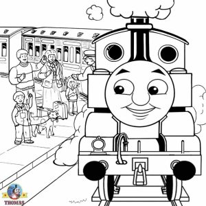 Thomas the Tank Engine Coloring Pages Free Printable   88071
