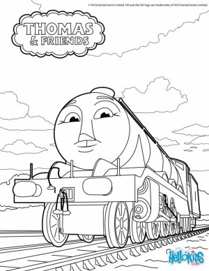 Thomas the Tank Engine Coloring Pages Free Printable   98612