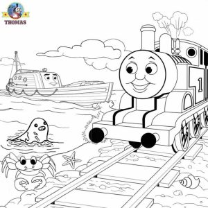 Thomas the Tank Engine Coloring Pages Online   15337