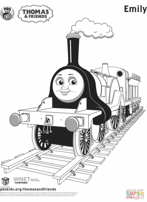Thomas the TRain Coloring Pages Free   14289