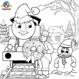 Thomas the TRain Coloring Pages Free   2153