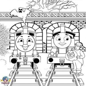 Thomas the TRain Coloring Pages Free   31672