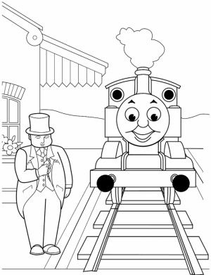Thomas the Train Coloring Pages Printable   15627