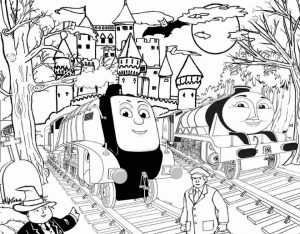 Thomas the Train Coloring Pages Printable   40414