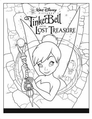 Tinker Bell Online Coloring Pages for Girls   09467