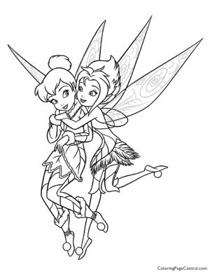 Tinker Bell Online Coloring Pages for Girls   77469