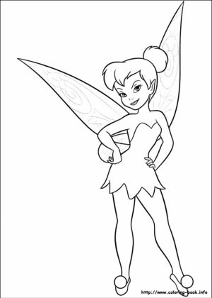 Tinkerbell Coloring Pages Free Printable   12199