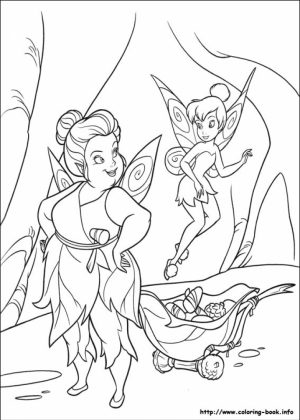 Tinkerbell Coloring Pages Free Printable   20748