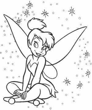 Tinkerbell Coloring Pages Free Printable   95816