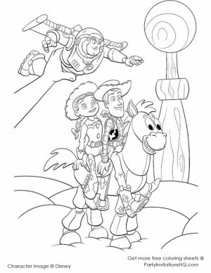 Toy Story Coloring Pages Free Printable   17581