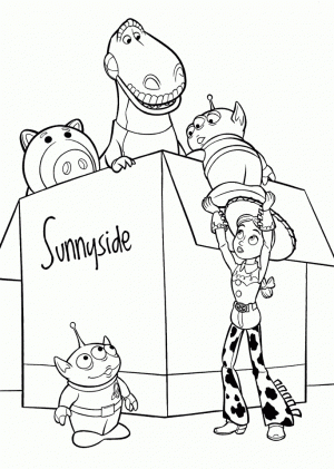 Toy Story Coloring Pages Free Printable   21745