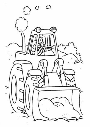 Tractor Coloring Pages Free Printable   68103