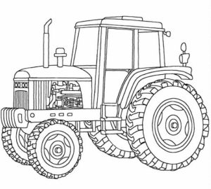 Tractor Coloring Pages Free Printable   76955