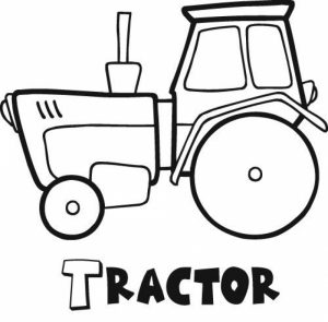 Tractor Coloring Pages Free Printable   80226