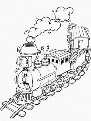 Train Coloring Pages Free Printable   27559