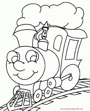 Train Coloring Pages Free Printable   31665
