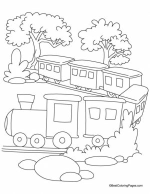 Train Coloring Pages Free Printable   51772