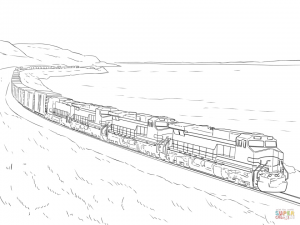Train Coloring Pages Printable   14278