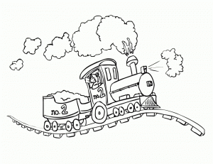 Train Coloring Pages Printable   41660